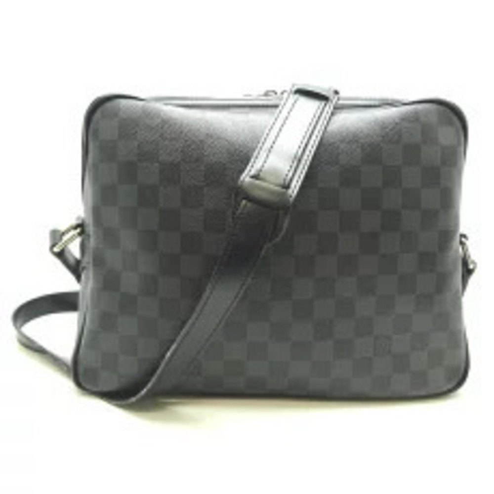 Louis Vuitton Io Shoulder Graphite Bag Black Damier Black